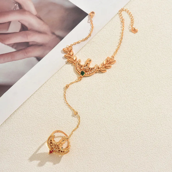 Vintage Celestial Bracelet | Copper