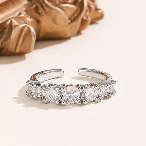 Handmade Zircon Ring | Copper