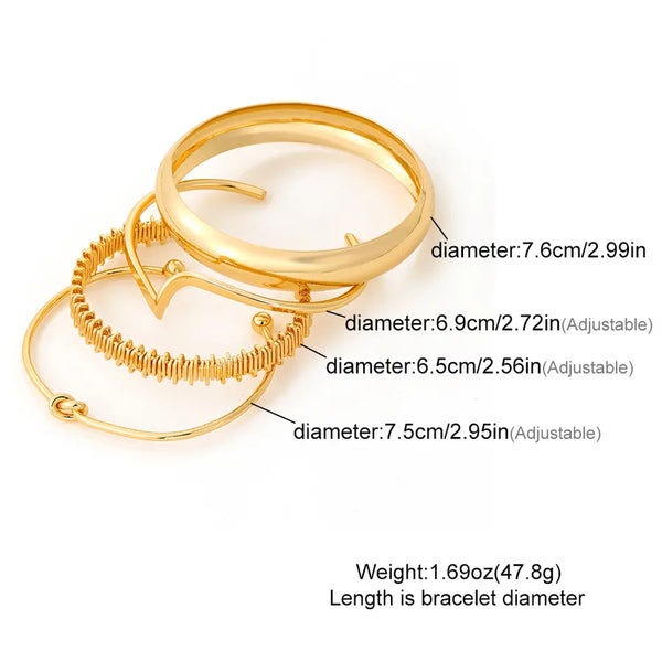White Geometric Bangle | Alloy