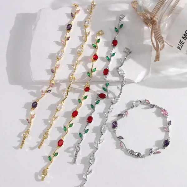 Romantic Floral Bracelet | Copper