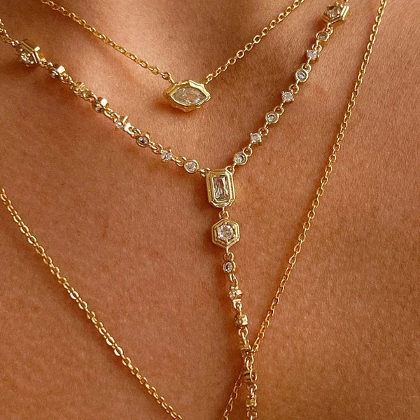 Round Floral Pendant Necklace | Copper