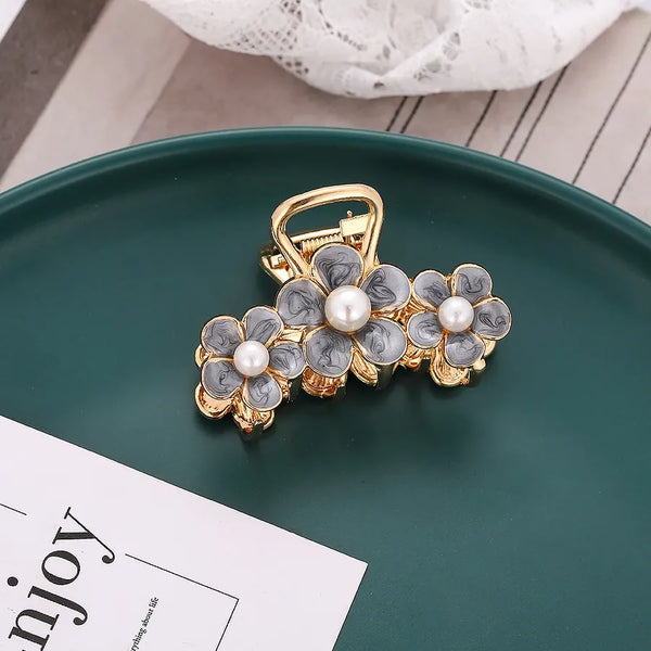 Floral Hair Claw | Alloy