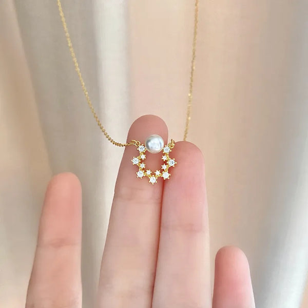 Sterling Zircon Pendant Necklace | 925 Sterling Silver