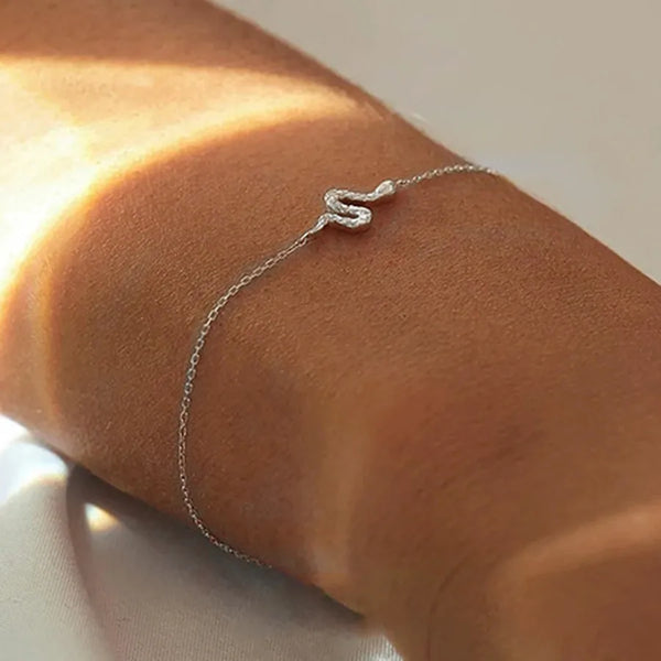 Gold-Plated Snake Bracelet | 925 Sterling Silver