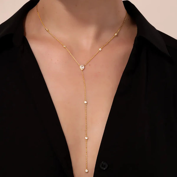 Zircon Necklace | 925 Sterling Silver