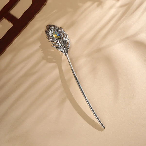 Crystal Floral Hairpin Headband | Crystal