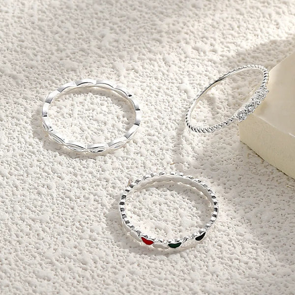 Geometric Ring | 925 Sterling Silver