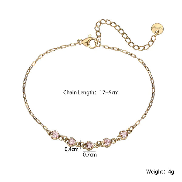 Heart Bracelet | Stainless Steel