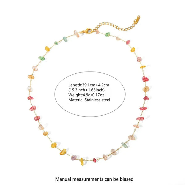 Bridal Gold-Plated Necklace | Stainless Steel
