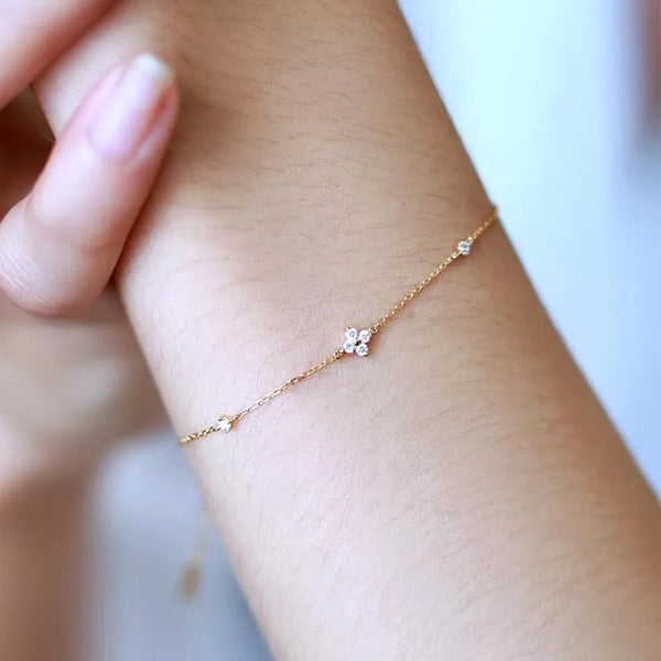 Pure Floral Bracelet | Silver