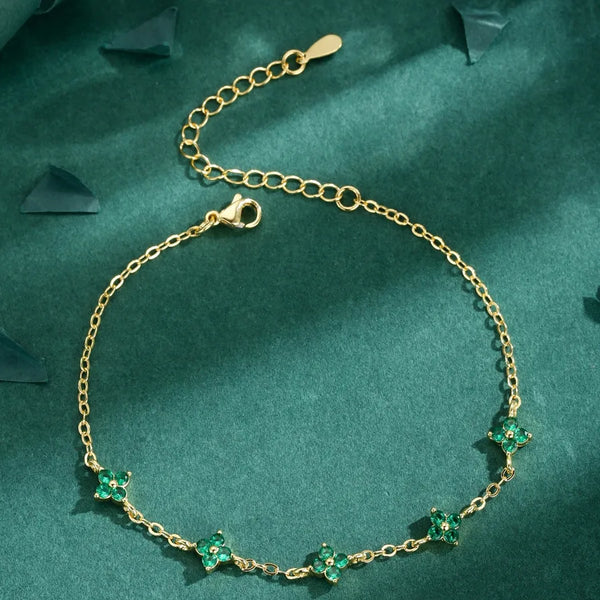 Cross Zircon Bracelet | Copper