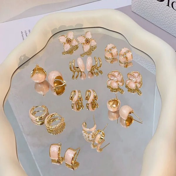 Cherry Stud Earrings | Copper