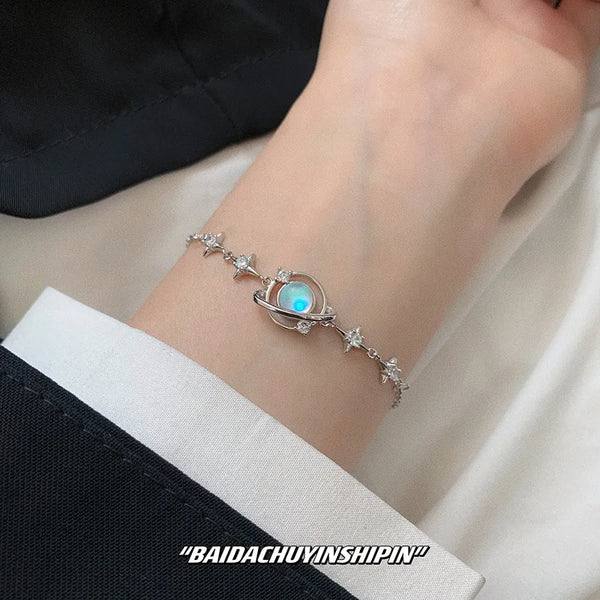 Crystal Celestial Bracelet | 925 Sterling Silver