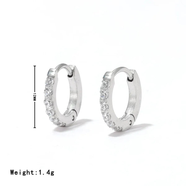 Process Geometric Earrings | Stainless Steel