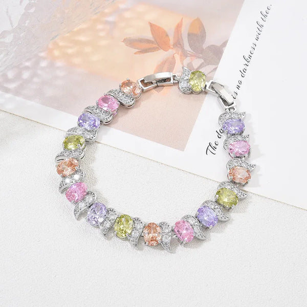 Bulk Zircon Bracelet | Copper