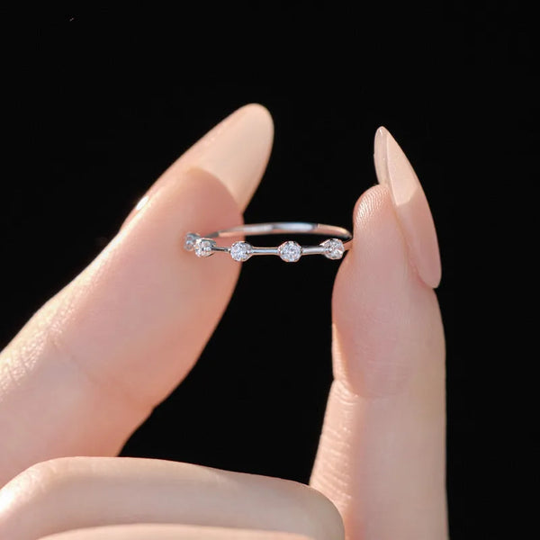 Gold Floral Ring | 925 Sterling Silver