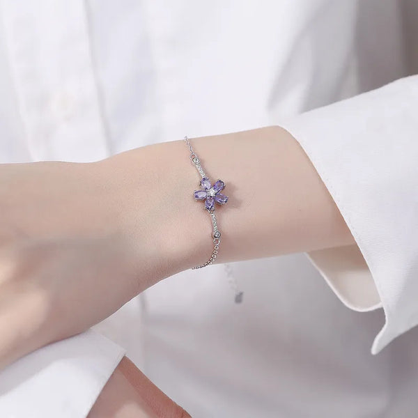 Fresh Floral Bracelet | 925 Sterling Silver