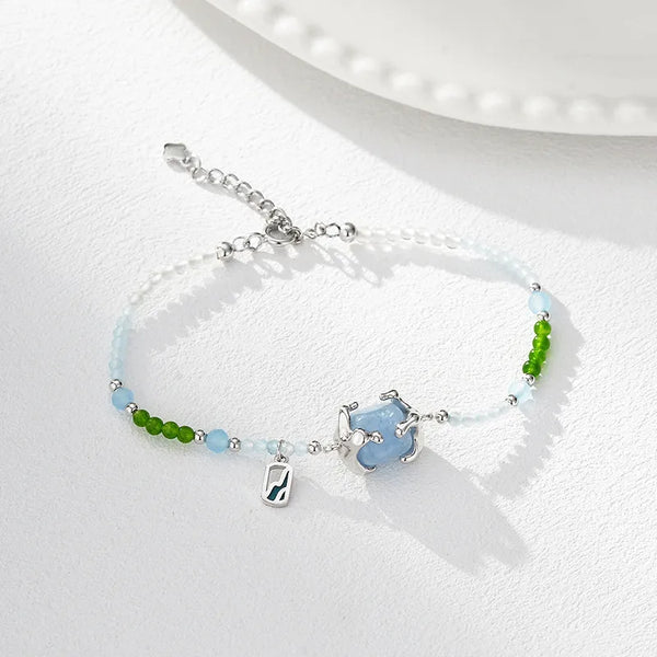 Fashionable Geometric Bracelet | 925 Sterling Silver