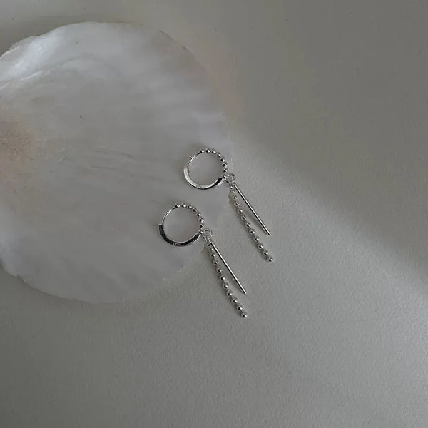 Geometric Zircon Stud Earrings | 925 Sterling Silver