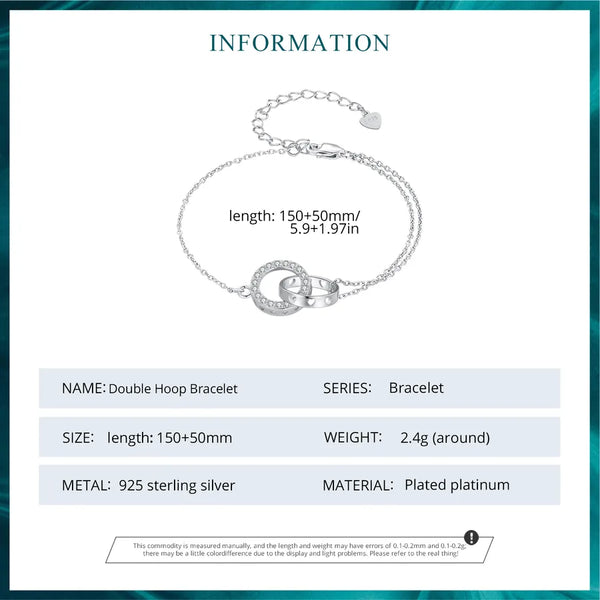 Heart Bracelet | 925 Sterling Silver