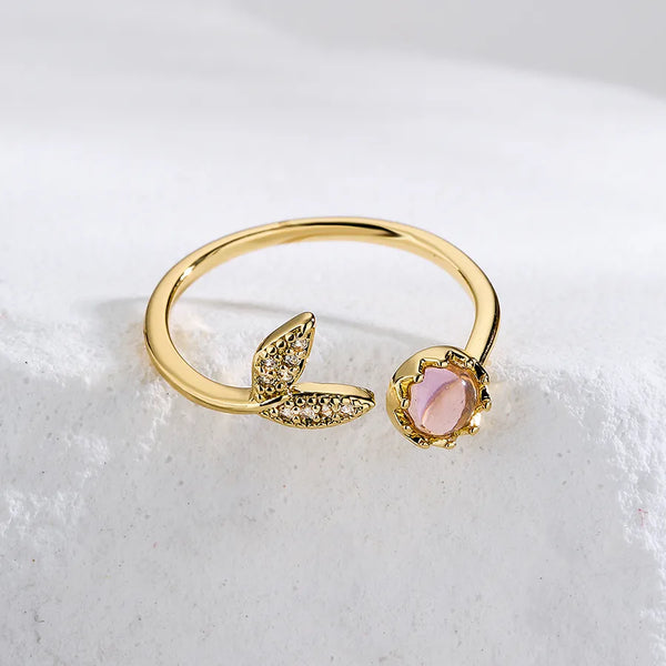 Gold-Plated Celestial Ring | Copper