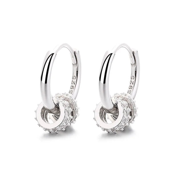 Artificial Geometric Earrings | 925 Sterling Silver