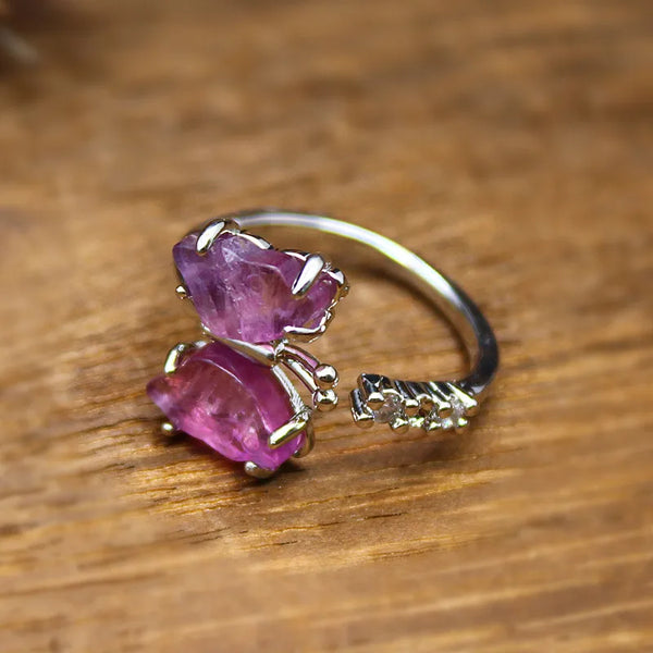 Butterfly Ring | Natural Stone