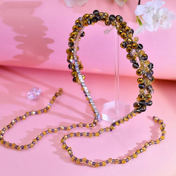 Floral Headband | Crystal
