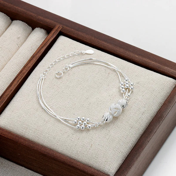 Geometric Bracelet | 925 Sterling Silver
