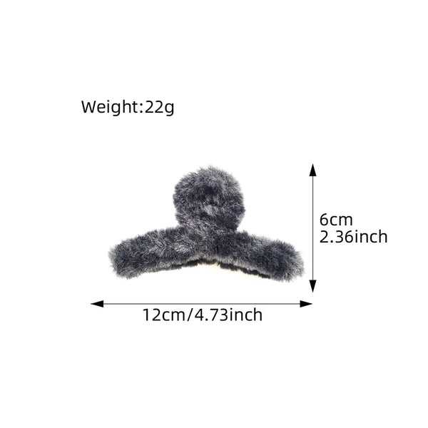 Fashionable Hair Claw Hair Clip | woolen