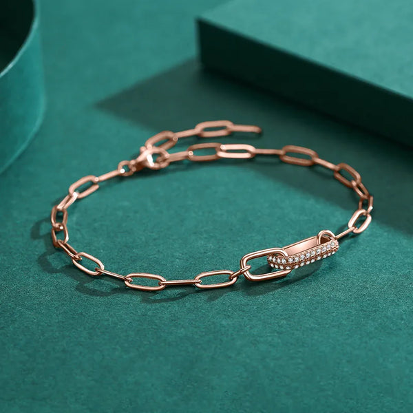 Shiny Floral Bracelet | 925 Sterling Silver