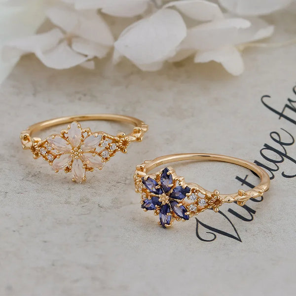 Flower Floral Ring | 925 Sterling Silver