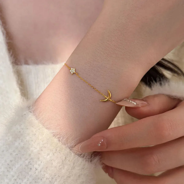 Moon Celestial Bracelet | 925 Sterling Silver