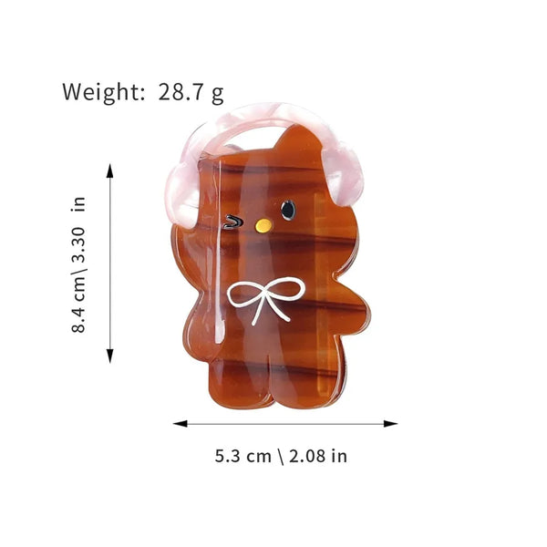Cat Hair Claw Hair Clip | Acetic acid sheets