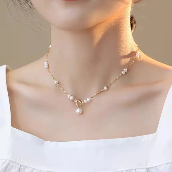 Freshwater Pearl Choker Necklace | Freshwater Pearl