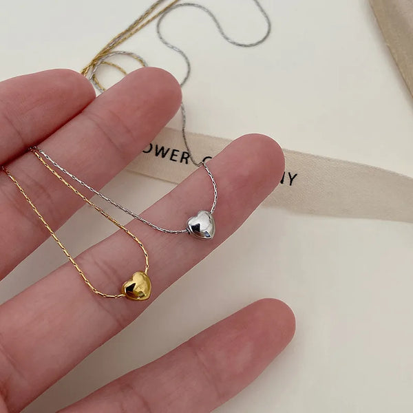 Heart Necklace | Titanium Steel
