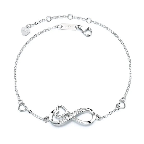 Heart Bracelet | 925 Sterling Silver