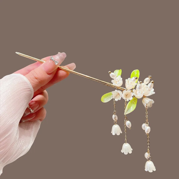 Celestial Floral Hair Clip | Alloy