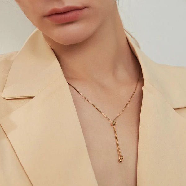 Geometric Necklace | Stainless Steel