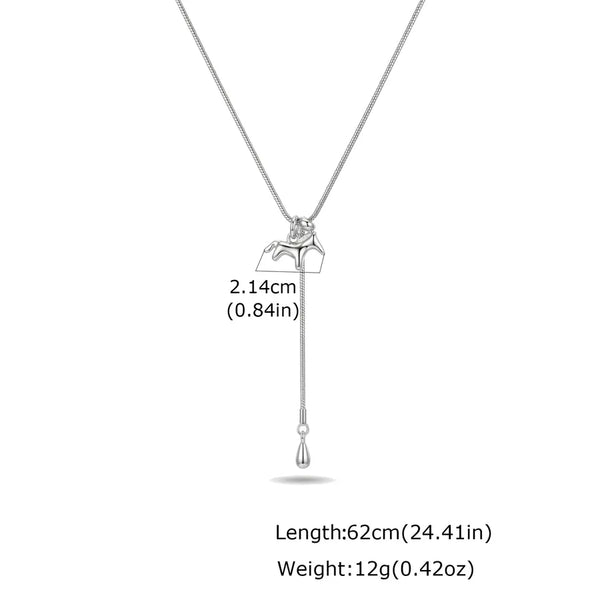 Snake Chain Snake Necklace | Copper