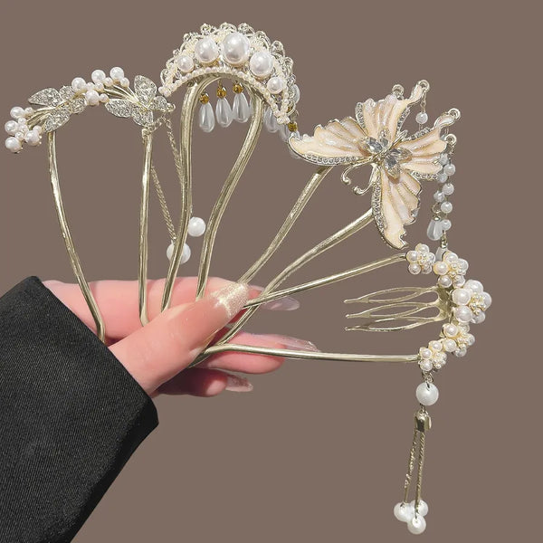 Sticks Butterfly Hairpin Headband | Metal