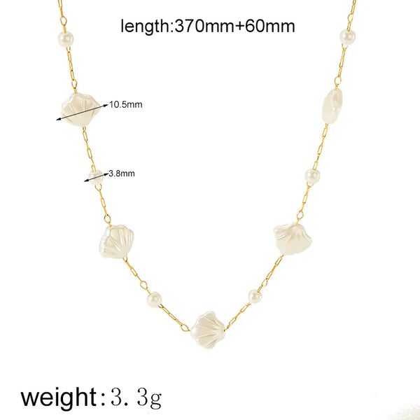 Flex Floral Necklace | Stainless Steel