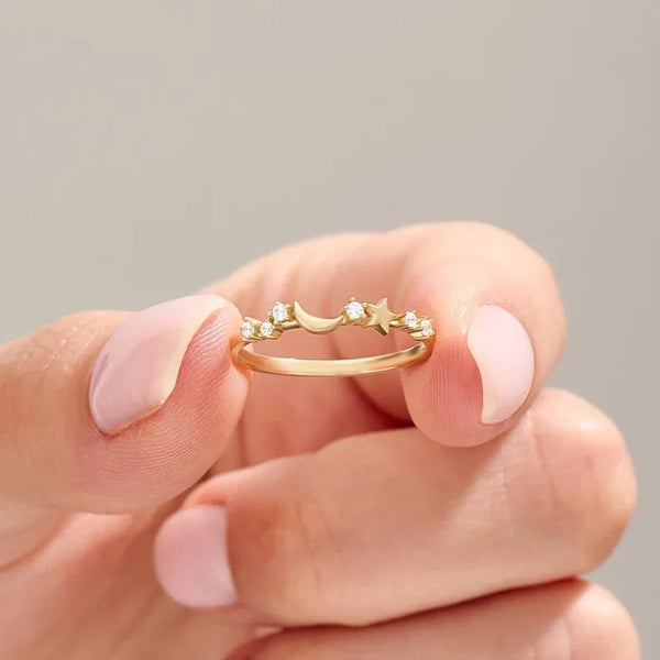 Zircon Celestial Ring | 925 Sterling Silver
