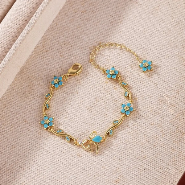 Petal Butterfly Bracelet | Copper