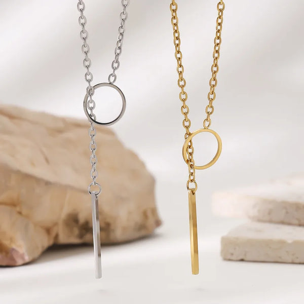 Double Gold-Plated Necklace | Gold