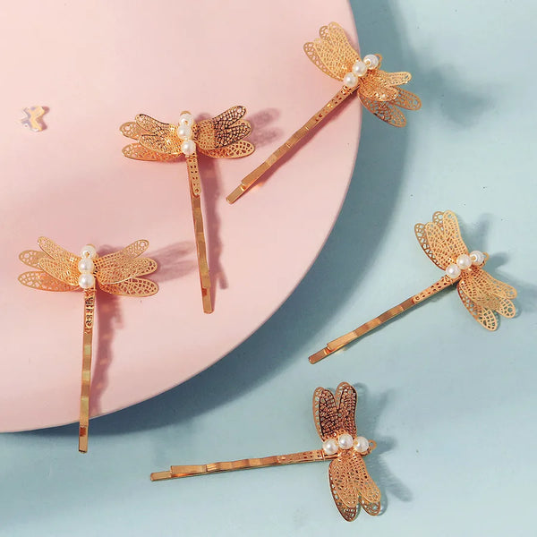 Vintage Artificial Pearl Hair Clip | Alloy