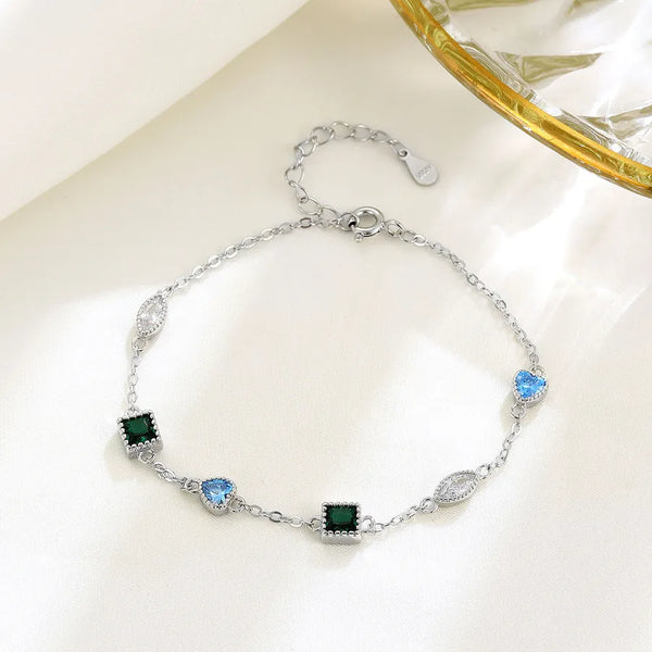 Elements Heart Bracelet | 925 Sterling Silver