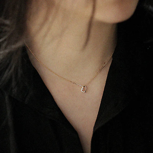 Heart Pendant Necklace | 925 Sterling Silver