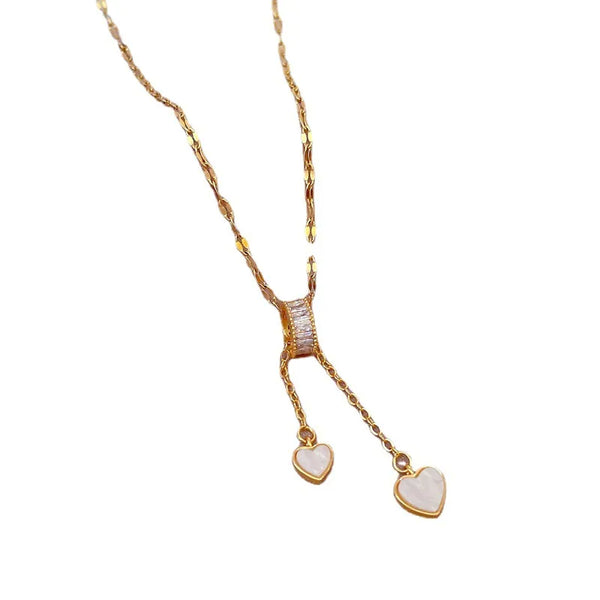 Heart Pendant Necklace | Copper