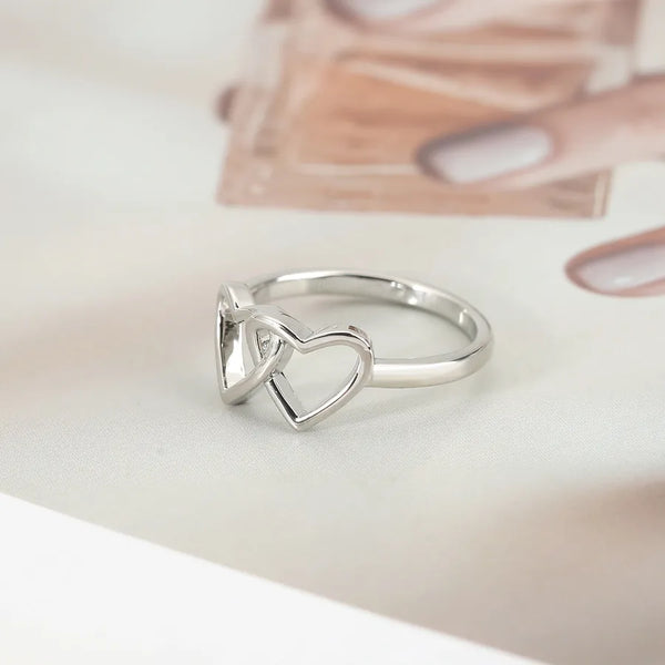 Hollow Heart Ring | Copper